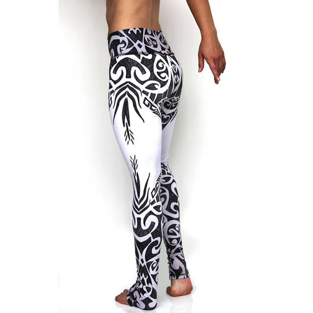 Print Yoga Pants Women