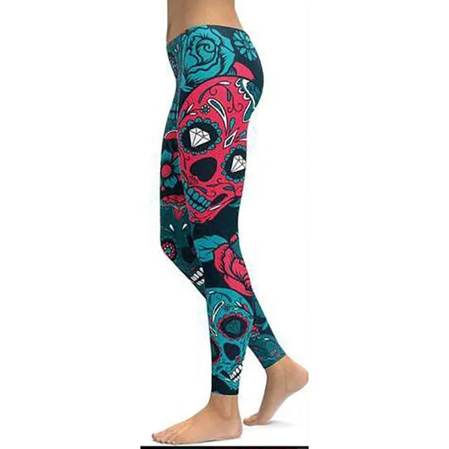 Print Yoga Pants Women