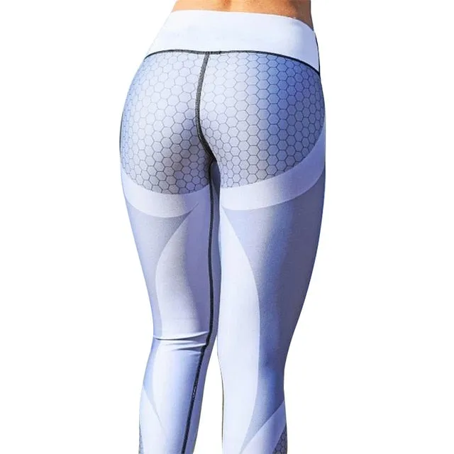 Print Yoga Pants Women