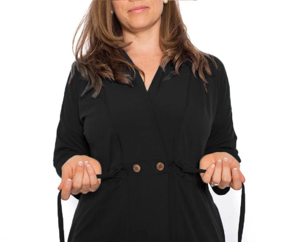 Recovery Robe with Drain Management PLUS Pocketed Bra