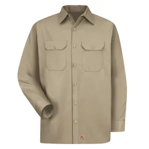 Red Kap Men's Utility Uniform Shirt ST52 - Khaki