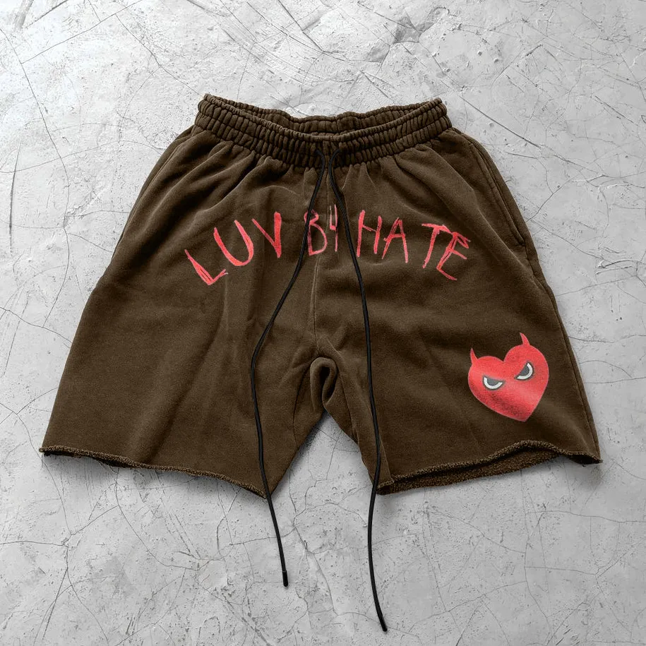 Retro fashion personality casual loose shorts