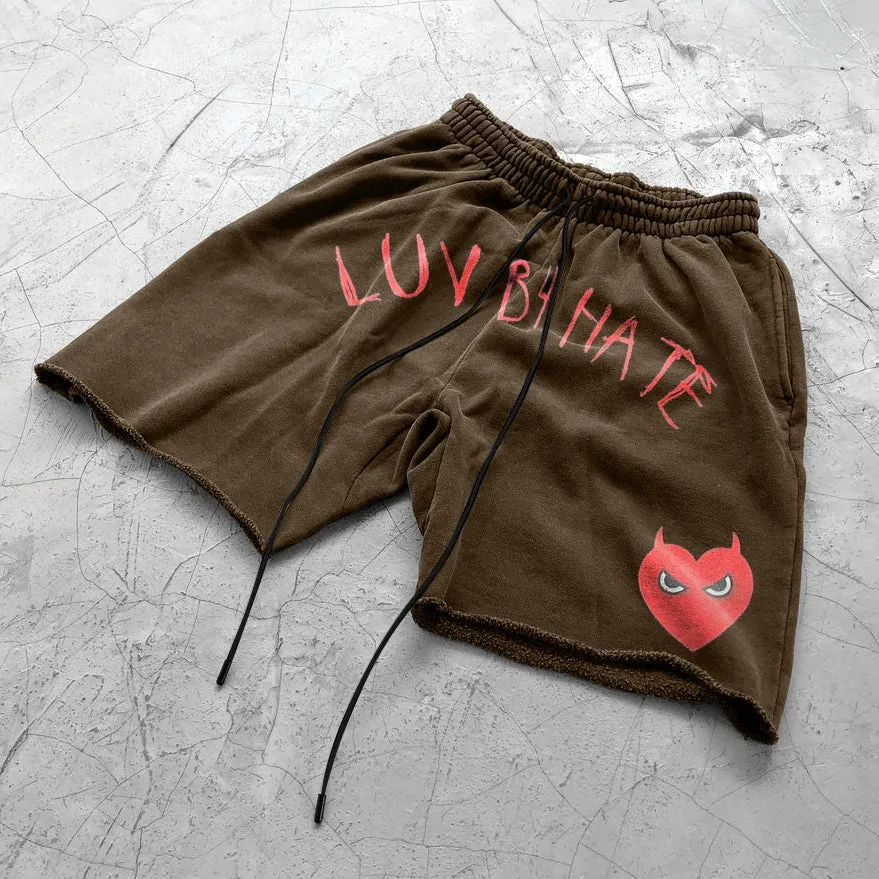 Retro fashion personality casual loose shorts