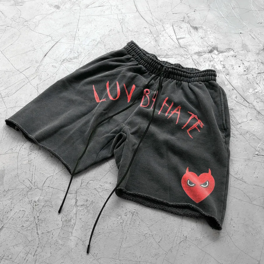 Retro fashion personality casual loose shorts