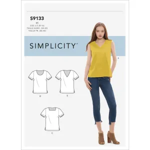 Simplicity Sewing Pattern S9133 Misses' Tops