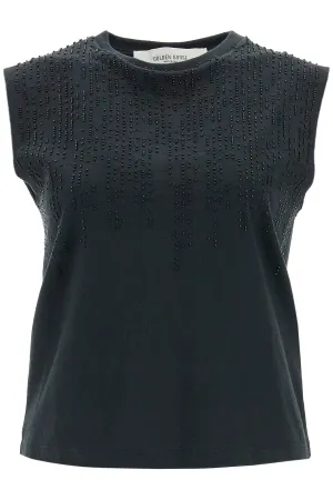 sleeveless top with GWP02187 P001885 BLACK
