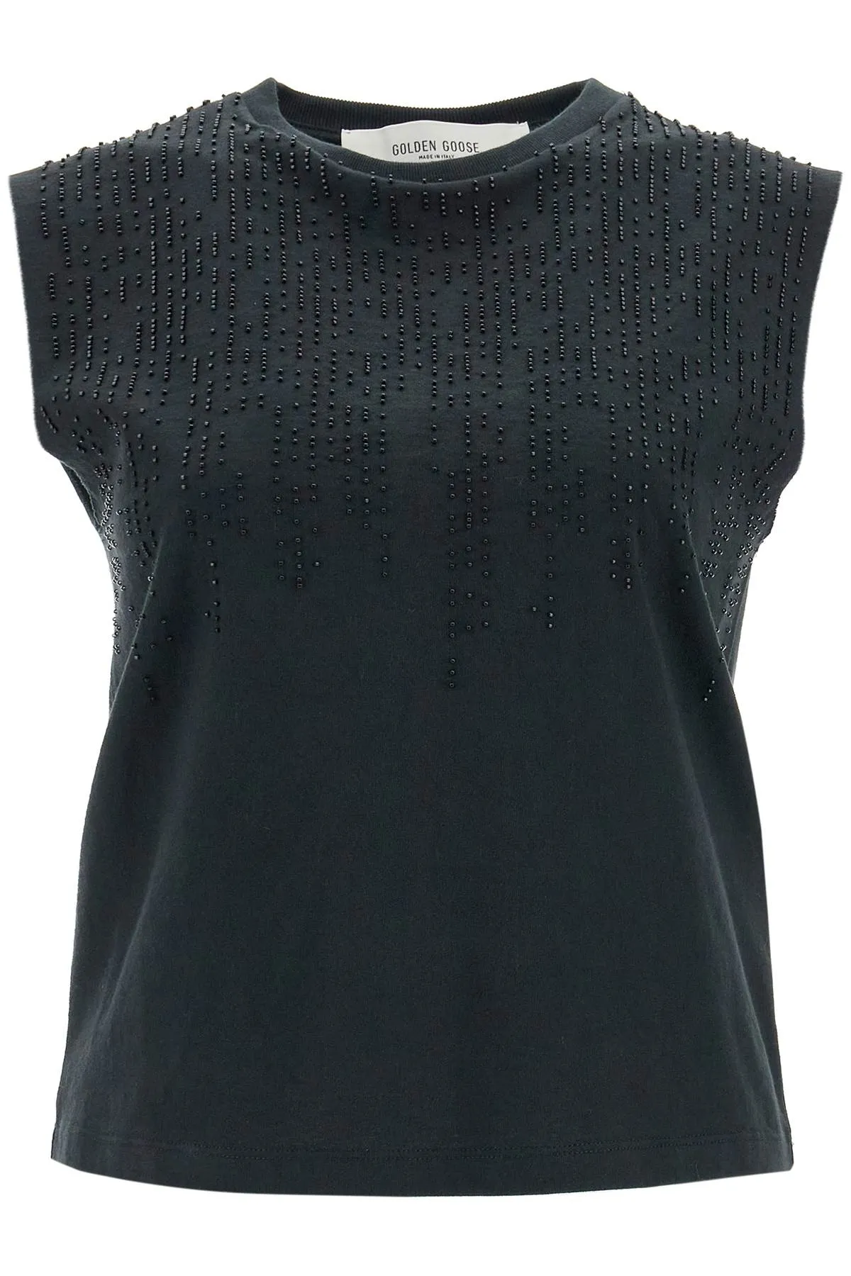 sleeveless top with GWP02187 P001885 BLACK