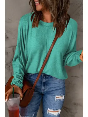 Solid Color Patchwork Top