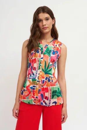 Tabea Sleeveless Blouse - Multi