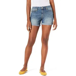 Woman Casual Mid Length Shorts